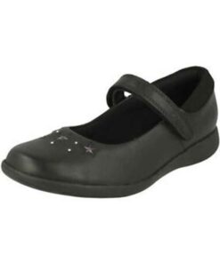 School Black Shoes